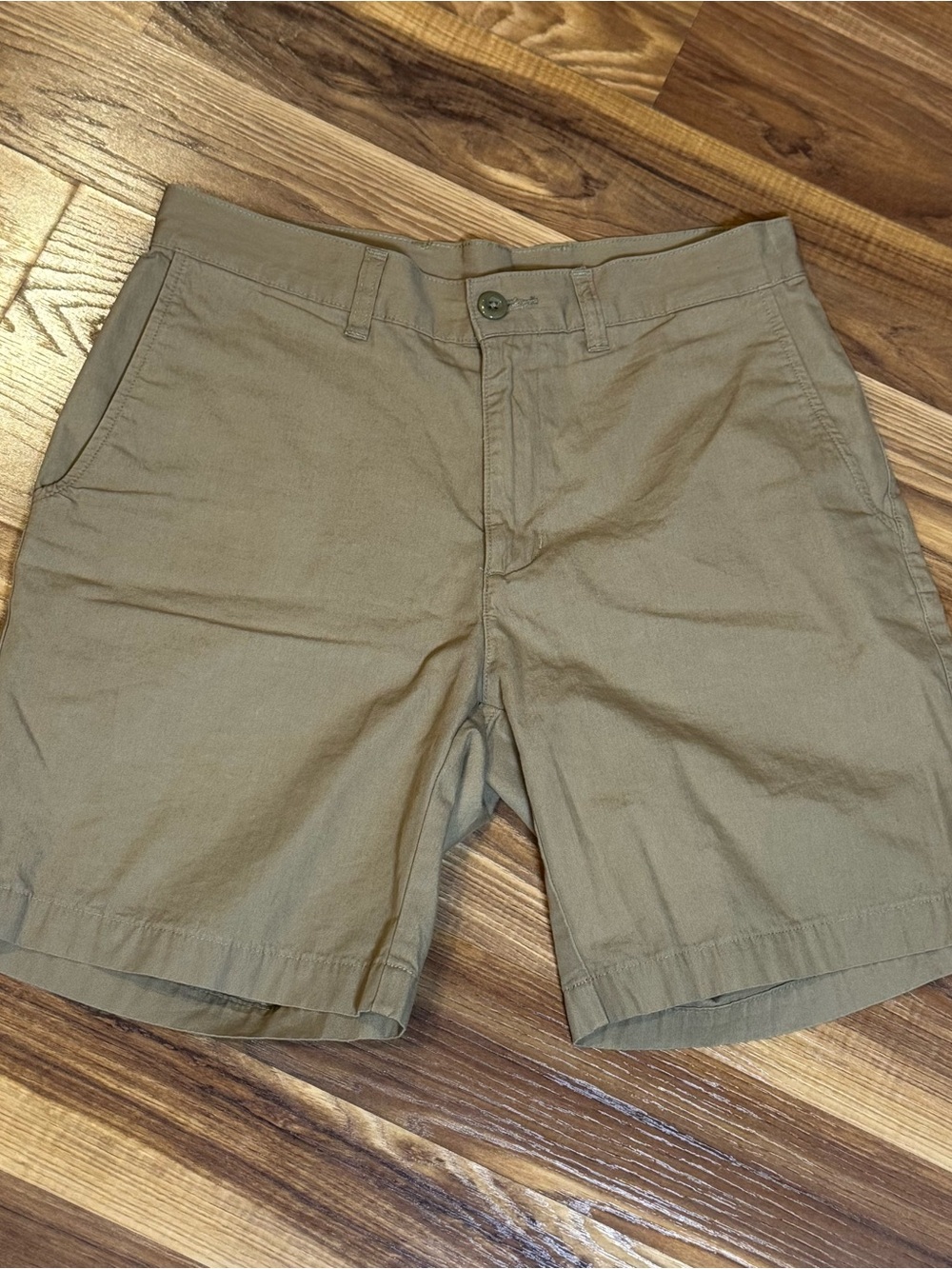 Patagonia Men’s Tan Chino Shorts, 8” Inseam, Size 30